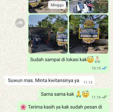 Pengiriman Papan Bunga Duka Cikini