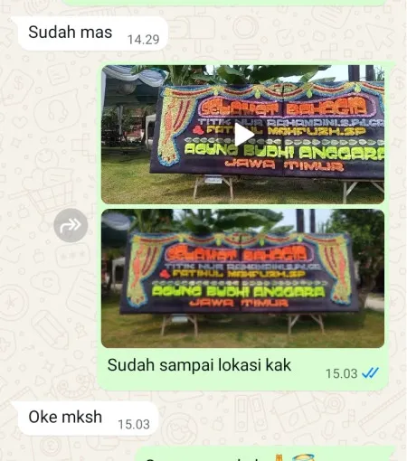 Pengiriman Papan Bunga Cikini