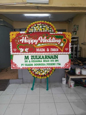 Papan Bunga di Cikini