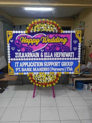 Papan Bunga di Cikini